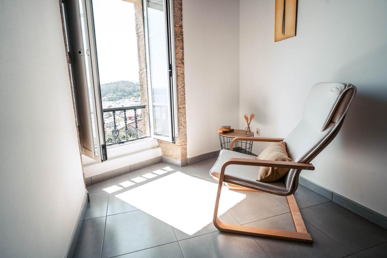 Casa En Muros Con Preciosas Vistas Al Mar מראה חיצוני תמונה