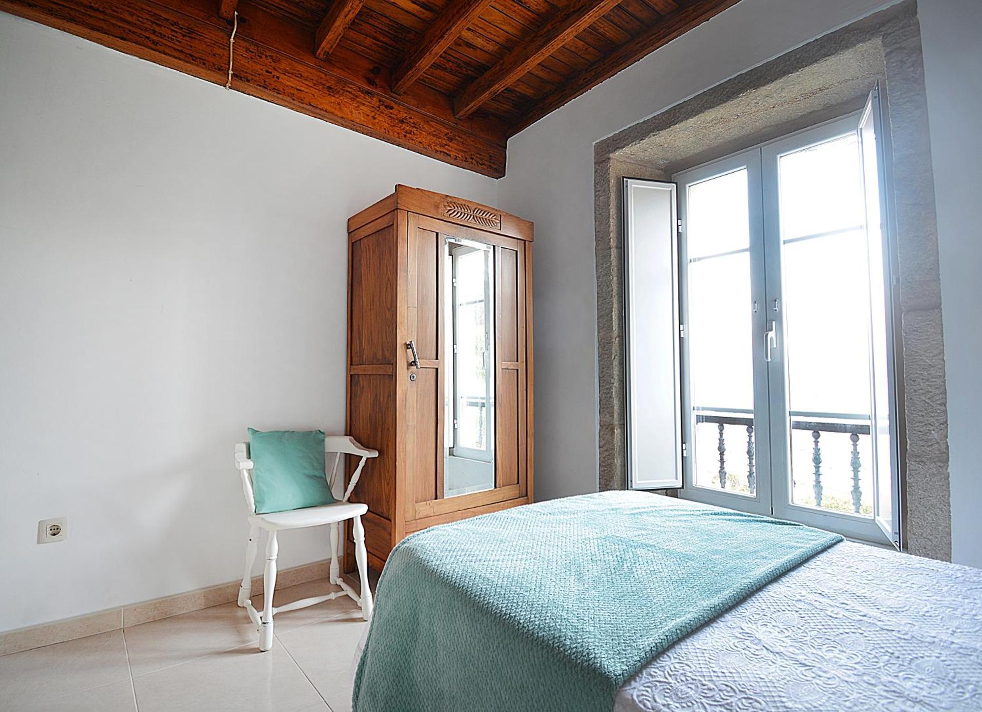 Casa En Muros Con Preciosas Vistas Al Mar מראה חיצוני תמונה