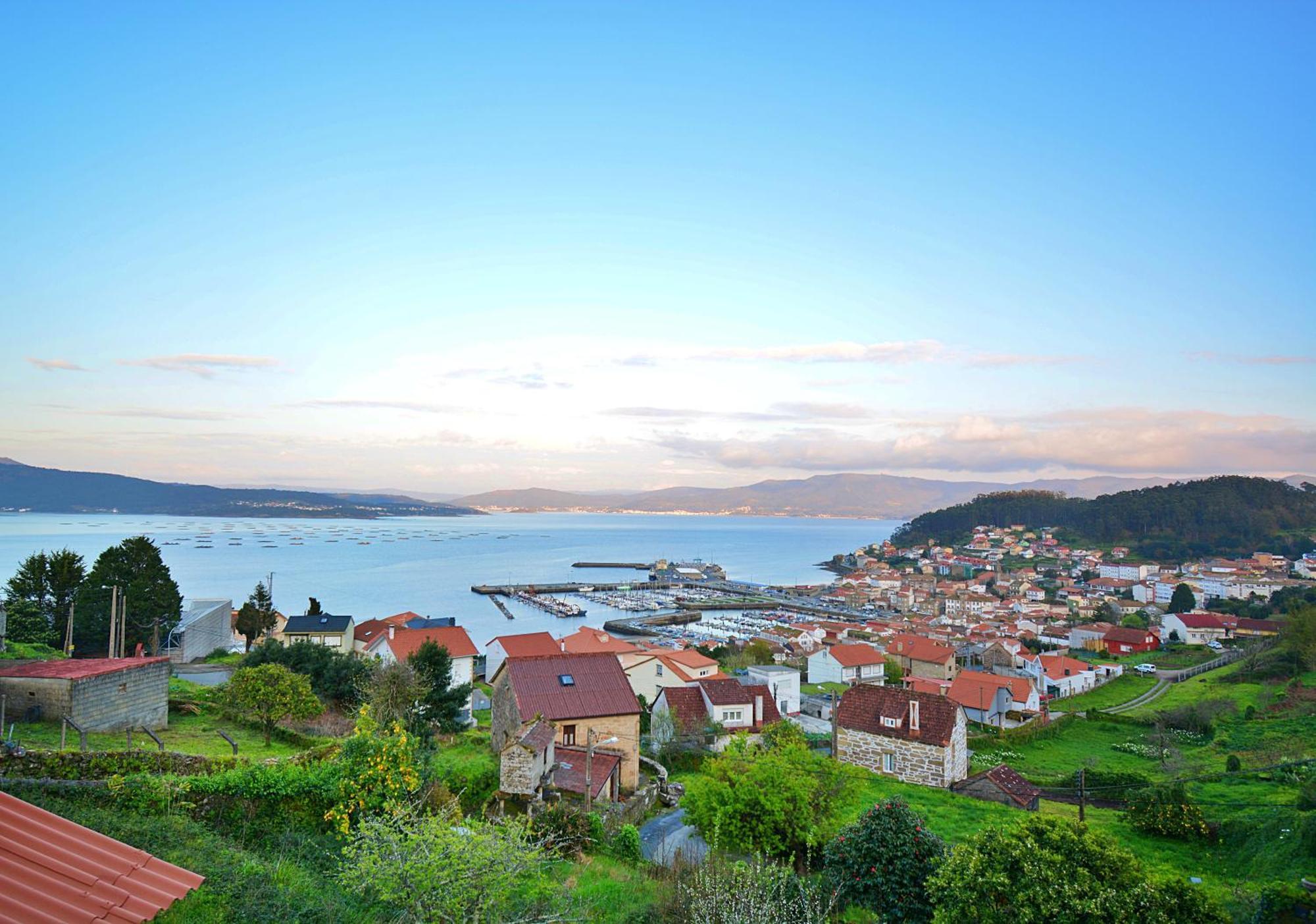 Casa En Muros Con Preciosas Vistas Al Mar מראה חיצוני תמונה
